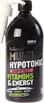 Iontový nápoj Biotech USA Multi Hypotonic Drink 1 l s pumpičkou
