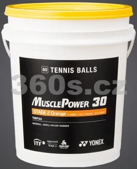 Tenisová raketa Dětské tenisové míče Yonex Muscle Power 30 (60 ks)