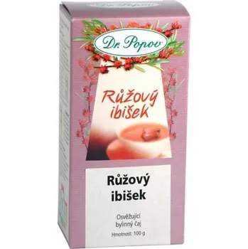 Čaj Dr. Popov Růžový ibišek 100g Mekka
