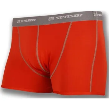 Pánské termo spodní prádlo Sensor Coolmax Fresh pánské trenky červená