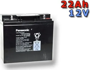 Záložní baterie Staniční (záložní) baterie PANASONIC LC-XC1222P, 22Ah, 12V
