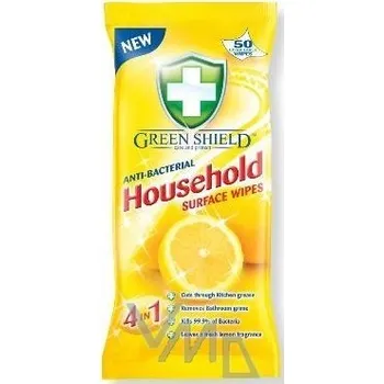 Green Shield Care and Protect Household Surface Wipes 50ks