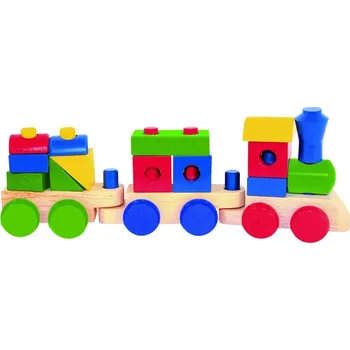 Vláček a vláčkodráha Woody Skládací nákladní vlak