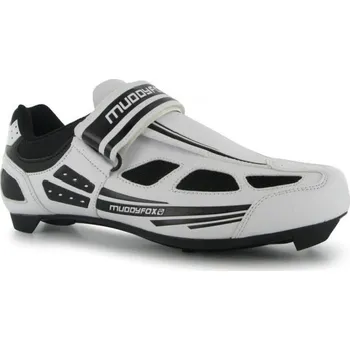 Muddyfox RBS100 Mens Cycling Shoes White/Black
