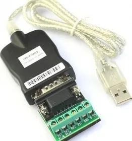 Převodník USB 2.0 na sériový port, RS485, DSUB 9M + Pinout adaptér