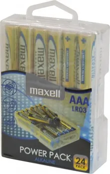 Článková baterie Mikrotužková AAA alkalická baterie Maxell