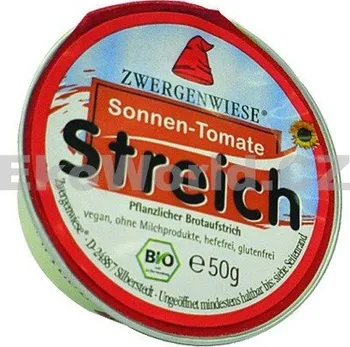 Rostlinná pomazánka Bio pomazánka Sun Tomato 50g Zwergenwiese