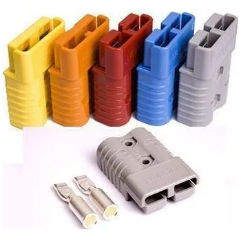 Konektor 2 pólový 50A 24V červený SC50