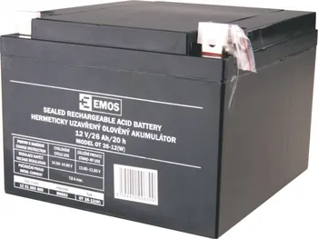 Záložní baterie Bezúdržbový olověný akumulátor OT 26-12 (W)