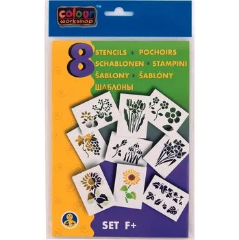 Šablony pro foukací fixy 9996 Centropen - F / květiny