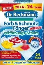 Prací prášek Dr. Beckmann ubrousky proti zaprání - pohlcovač barev 24 ks