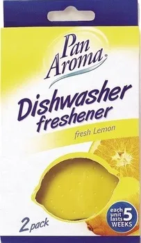 Čistič myček Pan Aroma Dishwasher Freshener Fresh Lemon vůně do myčky 2 kusy 