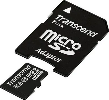 Paměťová karta Lexar 8GB microSDHC s adaptérem Class 6