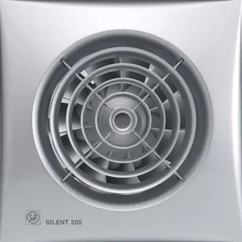 Ventilace ventilátor koupelnový 200 CZ SILENT