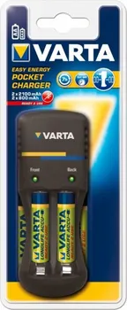 Nabíječka baterií Nabíječka VARTA POCKET CHARGER+ 4xAA 2700mAh