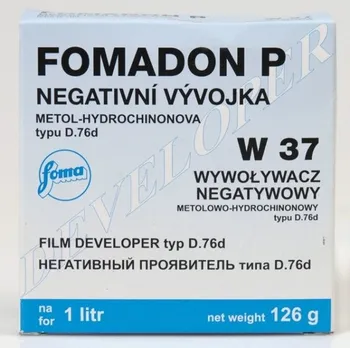 FOMADON P (W37) negativní vývojka 1lt