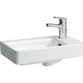 Recenze LAUFEN PRO A umývátko asymetrické, pravé 48 x 28 cm, s otvorem, bílé 8.1595.4.000.104.1