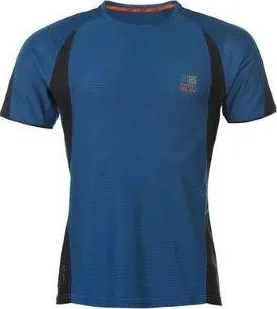 Pánské tričko Karrimor X Lite Running T Shirt Mens Dk Blue/Blue