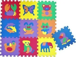 Teddies Penove Puzzle Zvirata 30x30cm 10ks V Sacku Od 238 Kc