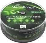 Mediarange DVD+R 4,7GB 16x spindl 25…