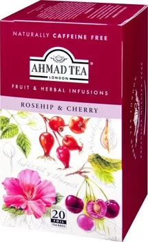 Čaj Ahmad Tea Šípek a třešeň 20x2,5g