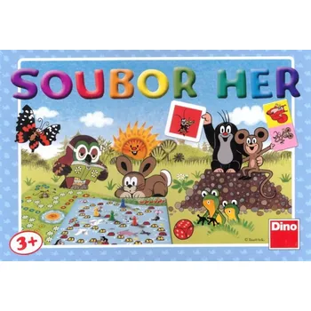Desková hra Dino Krtkův soubor her