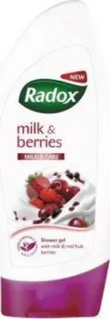 Sprchový gel Radox Milk & Berries sprchový gel 250 ml