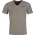 Pánské tričko Firetrap Striding V Neck T Shirt šedá