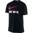 Pánské tričko Nike Just Do It T Shirt Mens černá