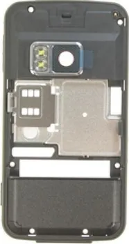 Náhradní kryt pro mobilní telefon NOKIA N96 střední kryt black / černý