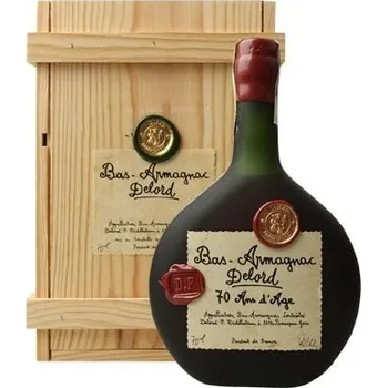 Brandy Armagnac Delord Millésimés 70 Ans d'Age 40 % 0,7 l 