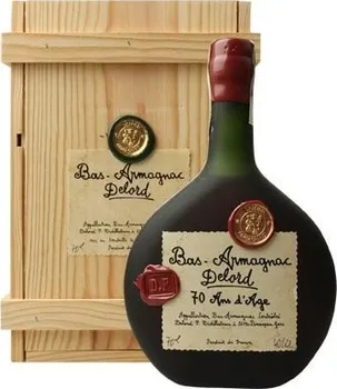 Brandy Armagnac Delord Millésimés 70 Ans d'Age 40 % 0,7 l 