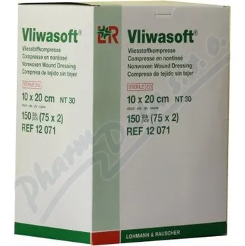 Kompres Komprese Vliwasoft steril. 10x20cm/4v. 150ks