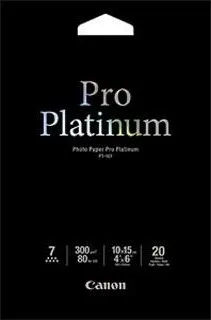 Fotopapír Papier Canon PT101 Pro Platinum Photo | 300g | 10x15cm | 20ark