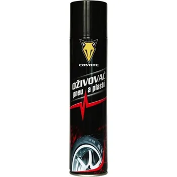 Auto-moto Coyote Oživovač pneu a plastů 400 ml
