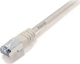 Síťový kabel Equip patch kabel F/UTP Cat.5E 0.5M šedý
