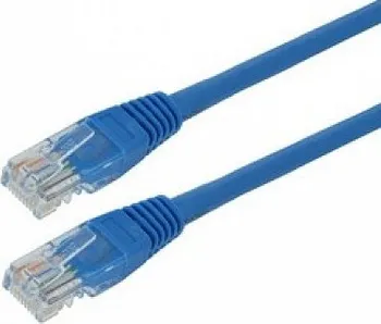 Síťový kabel 4World Síťový kabel RJ45 s krytkou, Cat. 5e UTP, 3m, Červený