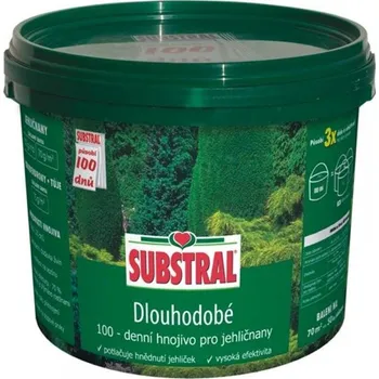 Hnojivo Substral 100 denní hnojivo pro konifery, 5 kg