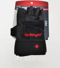Fitness rukavice Rukavice Harbinger 140 PRO wrist wrap - "L"