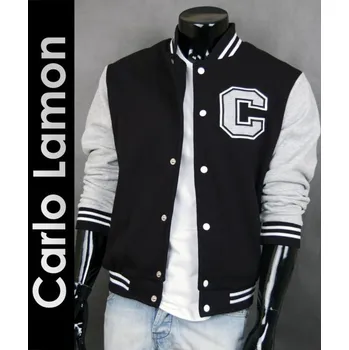 Pánská mikina Mikina pánská baseball stojáček Federico od Carlo Lamon