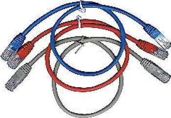 Síťový kabel Gembird Patch kabel RJ45, cat. 5e, UTP, 5m, šedý