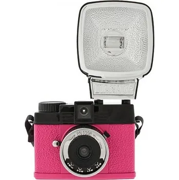 Analogový fotoaparát LOMOGRAPHY Diana MINI Flash En Rose