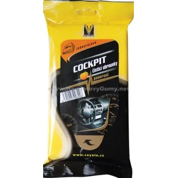 Auto-moto Coyote Ubrousky Cockpit pomeranč 30ks