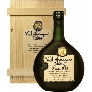 Brandy Armagnac Delord Millésimés 1925 40 % 0,7 l
