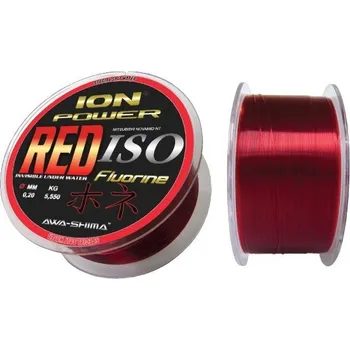 Awa-Shima Power Red Iso Fluorine 0,25mm 300 m