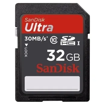 Paměťová karta SanDisk SDHC Ultra karta 32GB (až 30MB/s)