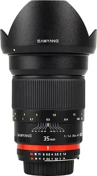 Objektiv Samyang 35mm f/1,4 pro Canon AE