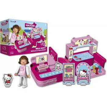 Figurka Efko Igráček & Hello Kitty Nikolka s pokojíčkem
