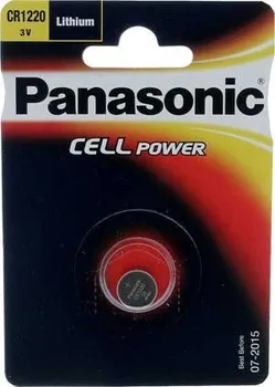 Článková baterie PANASONIC CR 1220
