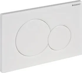 Ovládací tlačítko pro splachování GEBERIT SIGMA 01 ovládací tlačítko, plast, Pochromovaná lesklá / matná 115.770.KA.5
